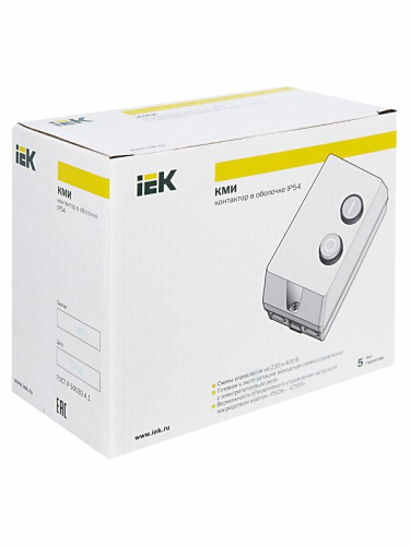 Контактор КМИ-10960 9А 380В/АС3 IP54 KARAT IEK KKM16-009-380-00 фото 8