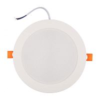 Светильник светодиодный PLED DL7 18Вт 6500К IP54 1530лм WH встраив. бел. Pro JazzWay 5069107