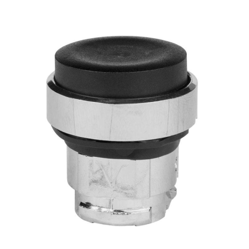 Головка кнопки OptiSignal D22 A4-PJ-2 выступ. толкатель черн. металл ZB4BL2 КЭАЗ 332246 Головка кнопки OptiSignal D22 A4-PJ-2 выступ. толкатель черн. металл ZB4BL2 КЭАЗ 332246