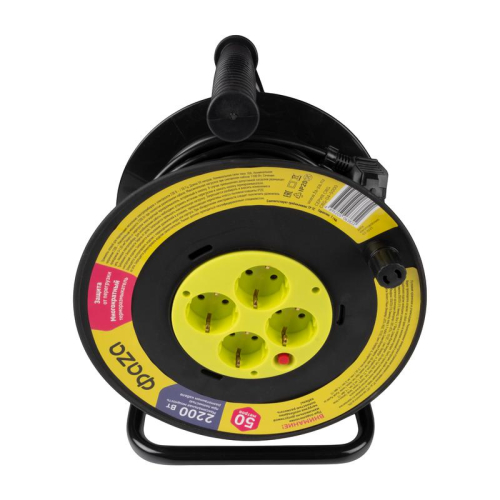 Удлинитель на катушке 4х50м с с заземл. CRG-04-5000 ФАZА 5063822 фото 6