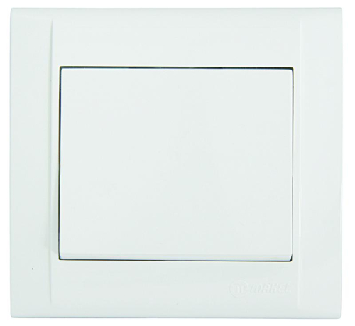 Переключатель проходной Defne бел. Makel 42001020