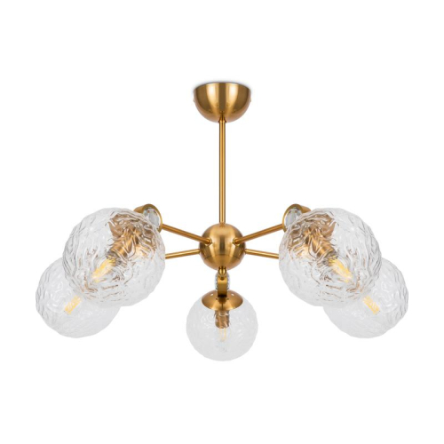 Светильник Mellow 40Вт E14х5 IP20 подвесной Freya FR5264PL-05BS фото 4
