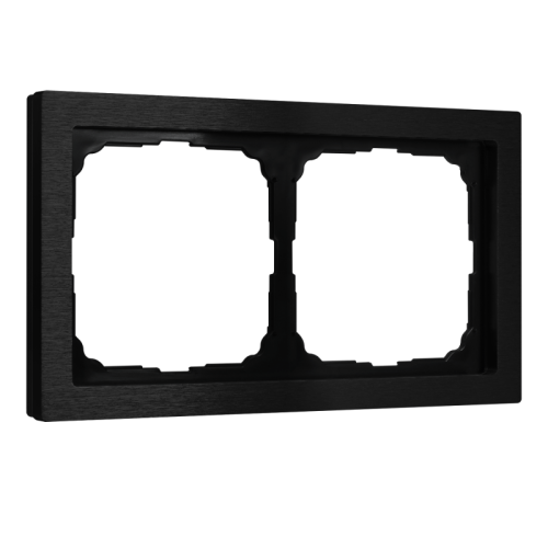 Рамка 2-м ArtGallery Pure метал. оникс SE GAL312302 фото 4 Рамка 2-м ArtGallery Pure метал. оникс SE GAL312302 фото 4