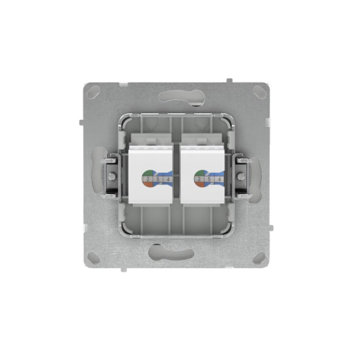 Розетка компьютерная 2-м KANT RJ45 кат.5E без шторки бел. магнолия DKC 7000664 фото 3 Розетка компьютерная 2-м KANT RJ45 кат.5E без шторки бел. магнолия DKC 7000664 фото 3