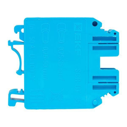 Колодка клеммная винтовая 35 UT син. EKF scr-ut-35-b фото 5