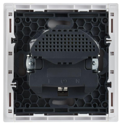 Розетка FORTE&PIANO 16А USB A+A 3.1А FP245 с заземл. защ.шторки винт. крепл. бел. IEK FP-R14-16-U21-D31-K01 фото 3