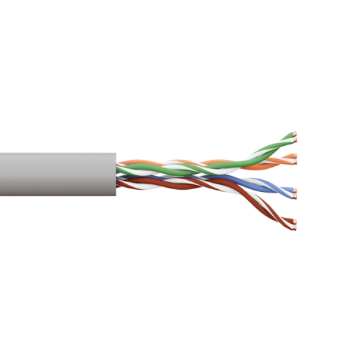 Кабель витая пара U/UTP кат.5E 4 пары 24 AWG solid LSZH нг(А)-HF сер. (м) TERACOM PRO EKF TRP-5EUTP-04LSH-GY-IN3 фото 2 Кабель витая пара U/UTP кат.5E 4 пары 24 AWG solid LSZH нг(А)-HF сер. (м) TERACOM PRO EKF TRP-5EUTP-04LSH-GY-IN3 фото 2