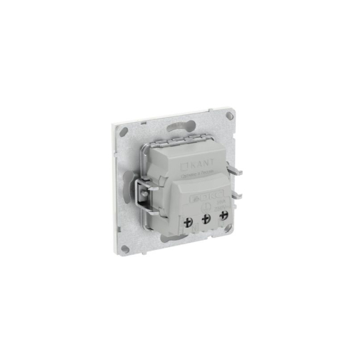 Розетка силовая KANT 2P+E защ. шторки бел. магнолия DKC 7000003 фото 4