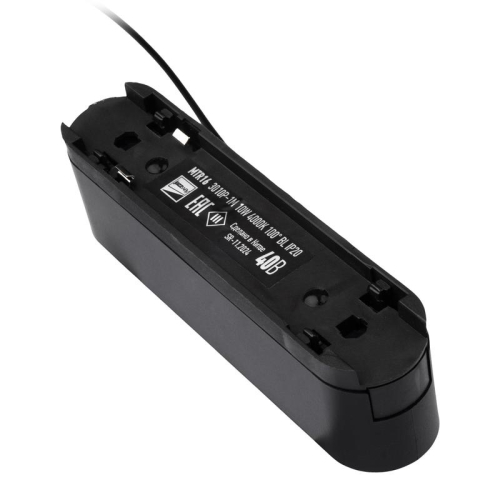 Светильник светодиодный трековый MTR16 3010P-1m 10Вт 4000К 100град. BL IP20 низковольтный Pro черн. JazzWay 5056756 фото 6 Светильник светодиодный трековый MTR16 3010P-1m 10Вт 4000К 100град. BL IP20 низковольтный Pro черн. JazzWay 5056756 фото 6