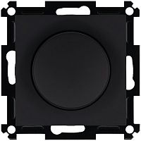 Светорегулятор поворотно-нажимной универс. (диммер) 3-500Вт LED 3-250Вт HV - 500Вт механизм бел. Jasmart G4012PB-500RV