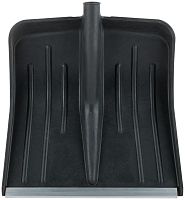 Лопата для уборки снега большая 420х420мм без черенка пластик. 68100