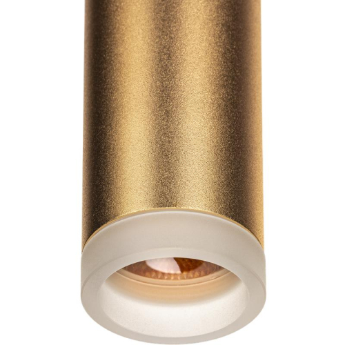 Светильник трековый подвес светодиодный ARTLINE 40х40х300мм 12Вт 840Лм 4000К 230В алюм./пластик. 5.5кв.м зол. Ritter 59714 2 фото 6