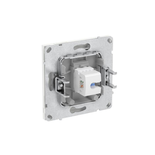 Розетка компьютерная 1-м KANT RJ45 кат.5E без шторки бел. магнолия DKC 7000663 фото 6 Розетка компьютерная 1-м KANT RJ45 кат.5E без шторки бел. магнолия DKC 7000663 фото 6