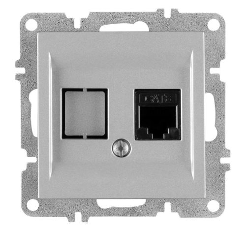 Розетка компьютерная LAVIN/KAREN RJ45 кат.6 механизм сер. ARVIA 50 03 2000 247 Розетка компьютерная LAVIN/KAREN RJ45 кат.6 механизм сер. ARVIA 50 03 2000 247