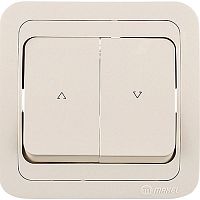 Кнопка управления жалюзи Mimoza кремов. Makel 25041