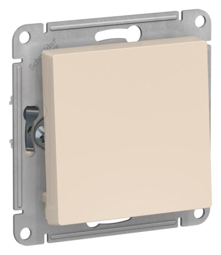 Выключатель 1-кл. AtlasDesign 2-п. 10А мех. беж. SE ATN000221 Выключатель 1-кл. AtlasDesign 2-п. 10А мех. беж. SE ATN000221