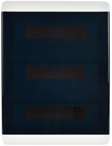 Корпус ЩРН-П-54 TEKFOR IP41 черн. прозр. дверь пластик. IEK TF5-KP12-N-54-41-K01-K03 фото 2