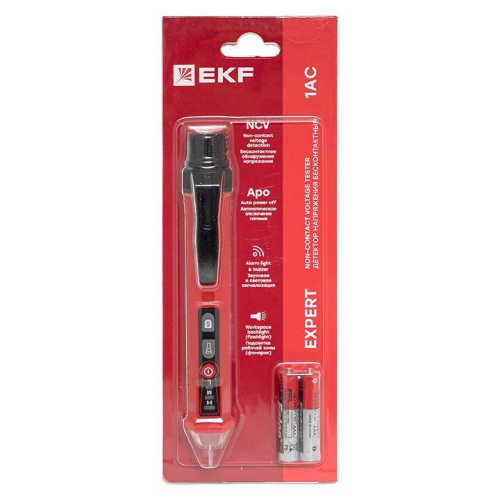 Детектор напряжения бесконтактный 1AC Expert EKF ln-180701-1ac фото 10