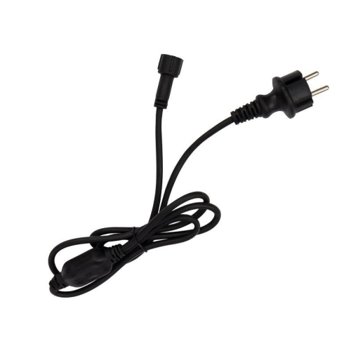 Гирлянда светодиодная "Мультишарики" 10м d17.5мм 80LED RGB 5Вт IP65 провод черн. каучук Neon-Night 303-679 фото 3