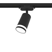 Светильник трековый ARTLINE поворотный 55х55х100мм GU10 230В алюм./пластик. 4кв.м черн. Ritter 59880 4