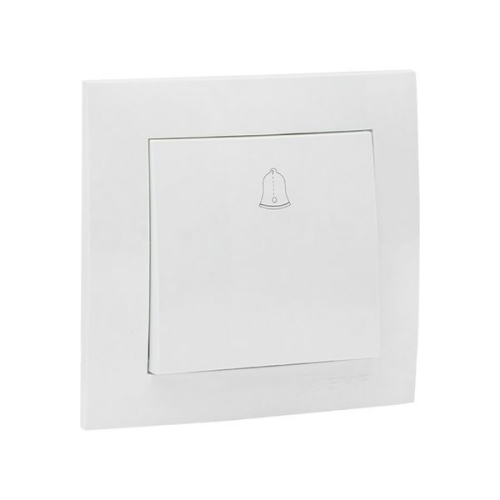 Кнопка звонка 1-кл. СП Валенсия 10А IP20 бел. PROxima EKF EWV10-026-10 фото 3