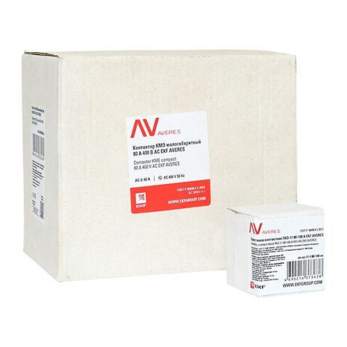 Комплект КМЭ 80А кат. 400В АС 1НО+1НЗ AVERES EKF ctr-s-80-00-400-av-22 фото 3 Комплект КМЭ 80А кат. 400В АС 1НО+1НЗ AVERES EKF ctr-s-80-00-400-av-22 фото 3