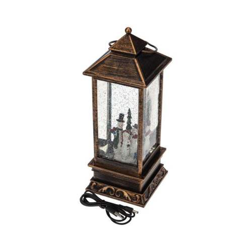 Фонарь декоративный с эффектом снегопада и подсветкой "Новый год" Neon-Night 501-161 Фонарь декоративный с эффектом снегопада и подсветкой "Новый год" Neon-Night 501-161