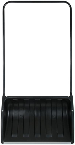 Скрепер для уборки снега пластиковый металлическая ручка 700x465x1360мм КУРС 68135