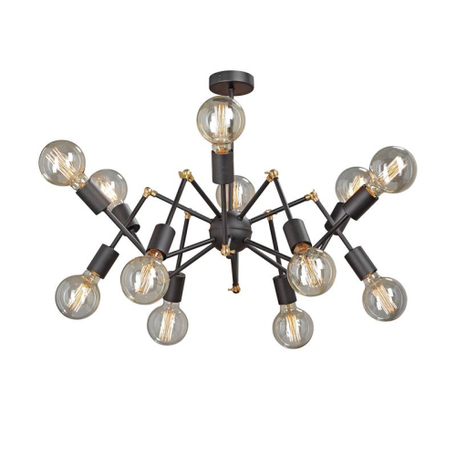 Люстра 12xE27 макс. 40Вт Vitaluce V4897-1/12PL Люстра 12xE27 макс. 40Вт Vitaluce V4897-1/12PL