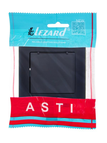 Розетка 1-м СП ASTI 16А IP20 с заземл. с крышкой термопласт в сборе черн. бархат. LEZARD 7081-4242-123В фото 5 Розетка 1-м СП ASTI 16А IP20 с заземл. с крышкой термопласт в сборе черн. бархат. LEZARD 7081-4242-123В фото 5