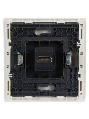 Розетка HDMI FORTE&PIANO FP240 бел. IEK FP-H10-K01 фото 5