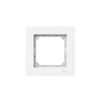 Рамка 1-м Эпика IP44 пластик бел. EKF UP1-FPW-01-44