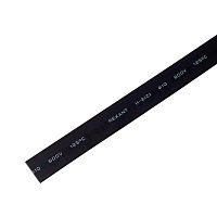 Трубка термоусадочная ТУТ нг 9.0/4.5 черн. 1м REXANT 20-9006