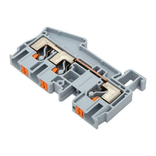 Колодка клеммная пружинная 6 Push-in 3 вывода сер. EKF PIT-6-3 фото 9