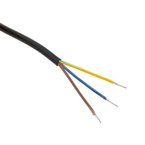 Кабель для подключения светодиодных линейных светильников ДБО-60/120/150 1м 3х0.75 черн. EKF ASC-B-1-LBL фото 4