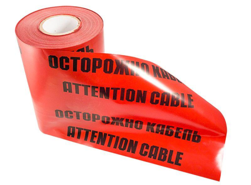 Лента сигнальная "Осторожно кабель" ЛСЭ 300мм 100м Rexant 19-3030 Лента сигнальная "Осторожно кабель" ЛСЭ 300мм 100м Rexant 19-3030