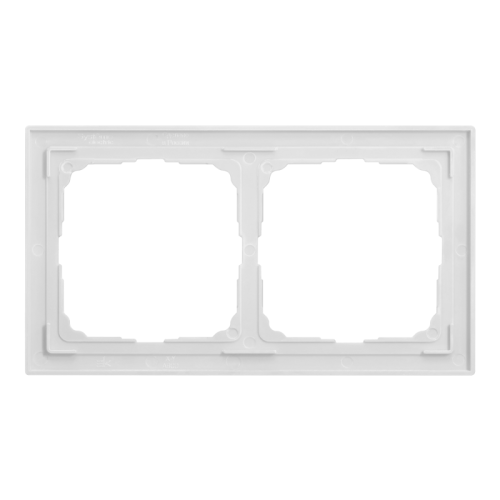 Рамка 2-м ArtGallery Pure матов. органич. стекло бел. SE GAL330102 фото 5
