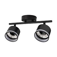 Светильник PCL-0702 max 20Вт (каждая лампа) 2xGX53 IP20 230В BL настен./потолочн. декор. под лампу JazzWay 5066809