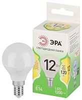 Лампа светодиодная GREEN LINE P45-12W-830-E14 GL 12Вт шар 3000К свет тепл. E14 Эра Б0067042