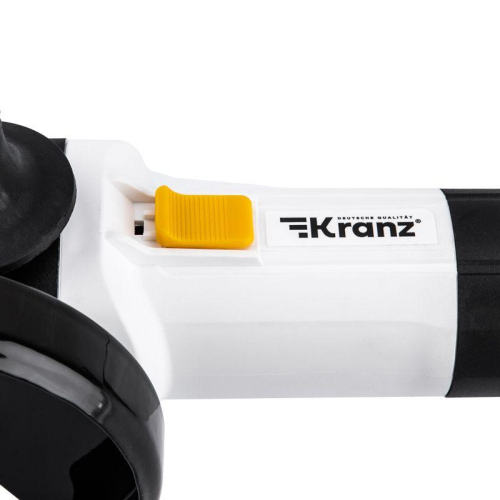 Машина шлифовальная угловая (УШМ болгарка) 125мм 900Вт в кейсе Kranz KR-PT-212 фото 13
