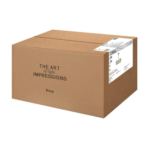 Светильник Ollie 5х40Вт E14 IP20 подвесной Freya FR5525PL-05GB фото 7