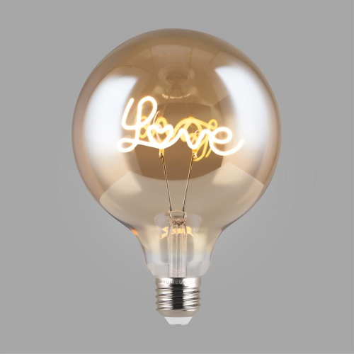 Лампа светодиодная филаментная Loft 271 G125 4Вт 2700К E27 Voltega 8522 фото 8