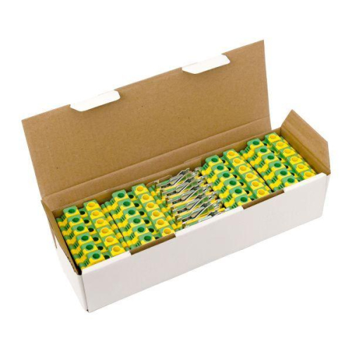 Колодка клеммная винтовая 10 UT земля EKF scr-ut-10-pe фото 2