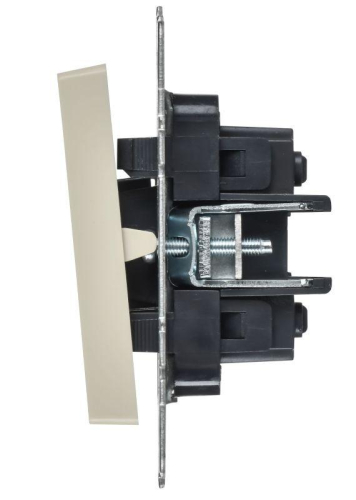 Выключатель перекрестный 2-кл. СП BRITE ВС10-2-3-БрКр 10А механизм беж. IEK BR-V23-0-10-K10 фото 5