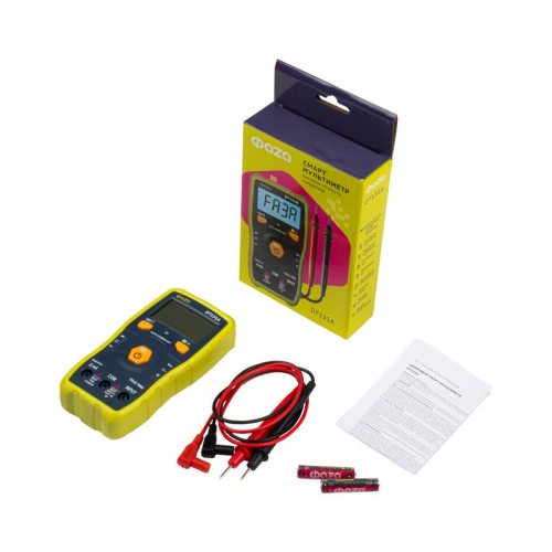 Мультиметр смарт цифровой DT131A встроен. фонарь ФАZА 5061781 фото 13