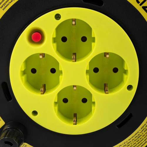 Удлинитель на катушке 4х30м с с заземл. CRG-04-3000 ФАZА 5063808 фото 4