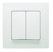 Выключатель 2-кл. Lillium Makel 32001003