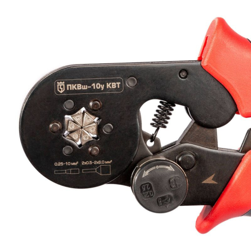 Пресс-клещи ПКВш-10у серия ПРОФИ КВТ 92311 фото 2 Пресс-клещи ПКВш-10у серия ПРОФИ КВТ 92311 фото 2