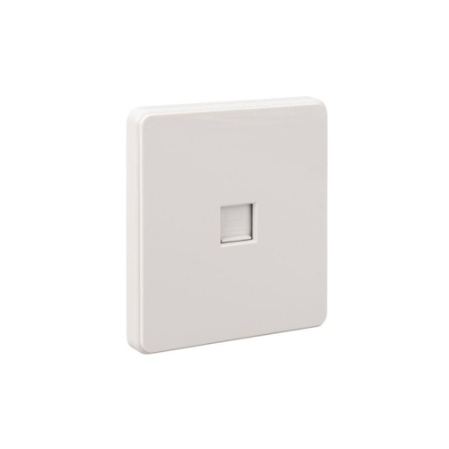 Розетка компьютерная СП ROUND MIELE RJ45 кат.6 перламутр Kranz KR-78-0724-1 фото 5