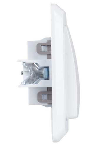 Выключатель 1-кл. СП Вега 10А IP20 ВС10-1-0-ВБ бел. GENERICA EVV10-K01-10-DM фото 4